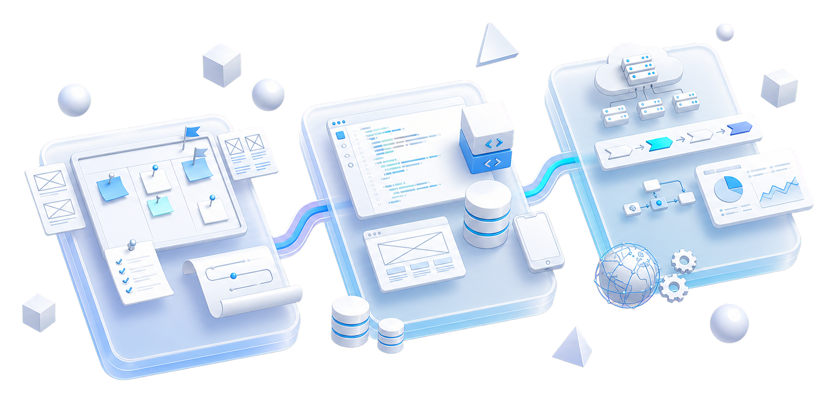 Linesstone product discovery, full-stack engineering, and cloud delivery workflow